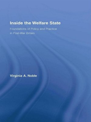 cover image of Inside the Welfare State